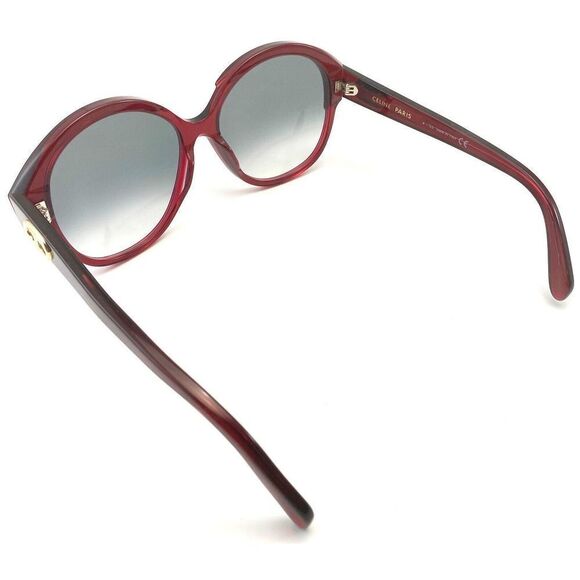 NEW CELINE PARIS CL 40154U 69B RED AUTHENTIC SUNGLASSES 61-17 140 - Picture 3 of 6